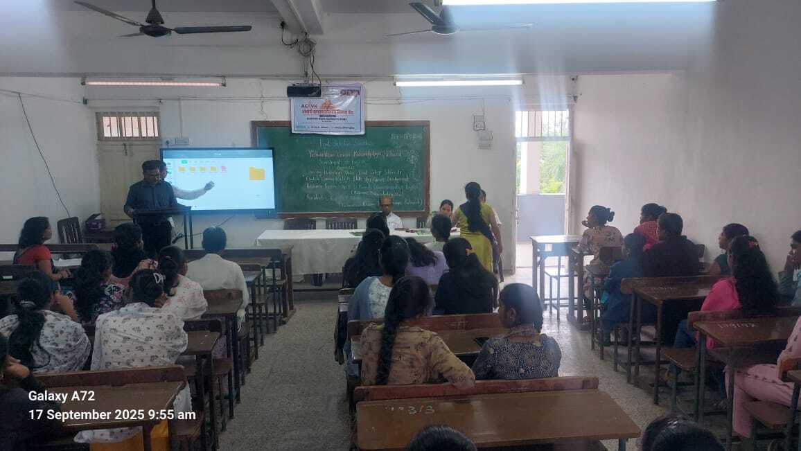 Lead activity workshop on 'communication skills in English for Career Development'  On 17/9/2025